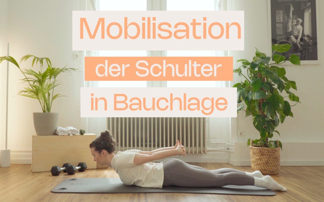 Mobilisation der Schulter in der Bauchlage
